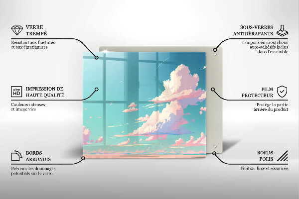 De vidrio templado El cielo de cuento de hadas