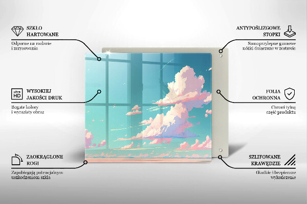 De vidrio templado El cielo de cuento de hadas