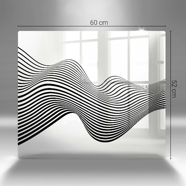 De vidrio templado Abstracción lineal