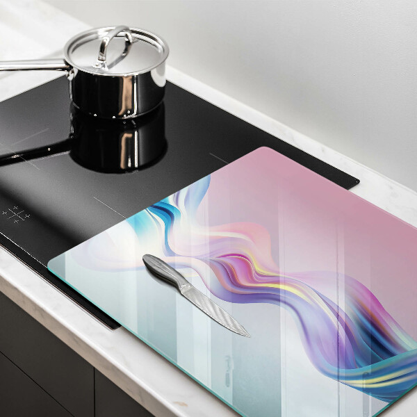 De vidrio templado Abstracción pastel