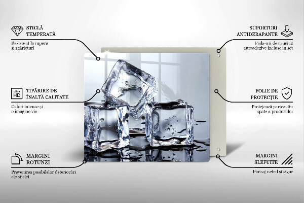 De vidrio templado Cubos de hielo