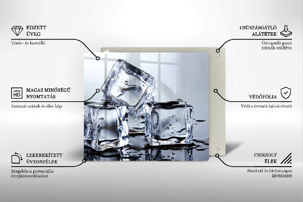 De vidrio templado Cubos de hielo