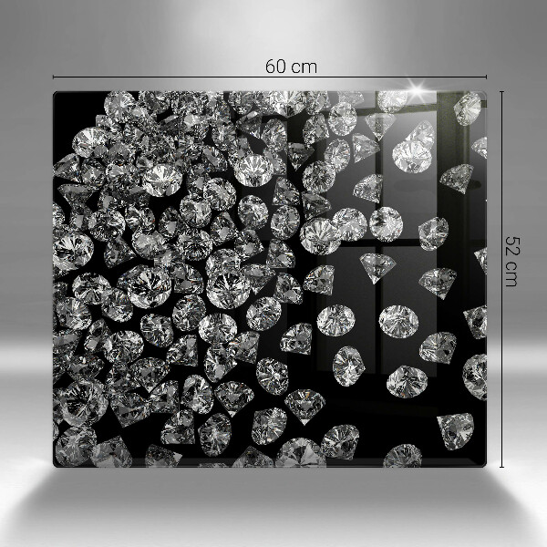 De vidrio templado Diamantes diamantes