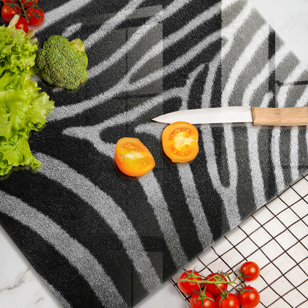 De vidrio templado Rayas de cebra