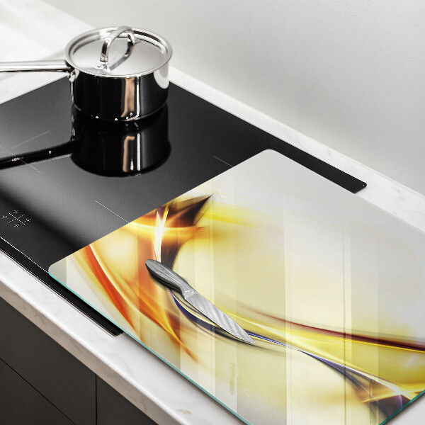 De vidrio templado Líneas abstractas de luz