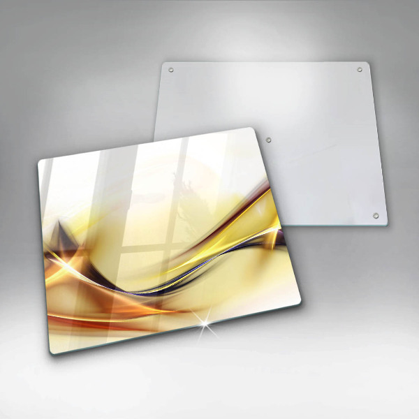 De vidrio templado Líneas abstractas de luz