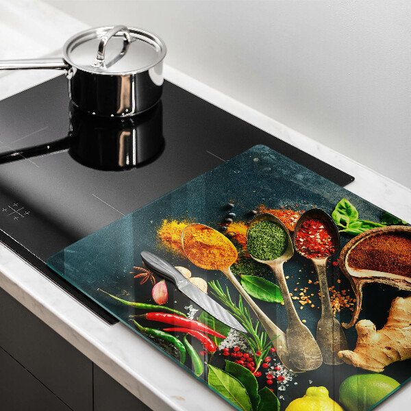 De vidrio templado Cucharas de especias de cocina