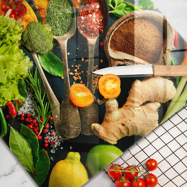 De vidrio templado Cucharas de especias de cocina