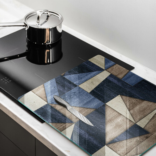 De vidrio templado Abstracción geométrica