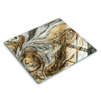 De vidrio templado Rica abstracción