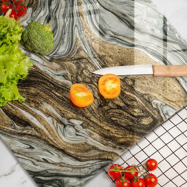 De vidrio templado Rica abstracción