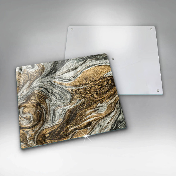 De vidrio templado Rica abstracción