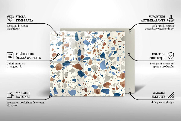 De vidrio templado Gres decorativo