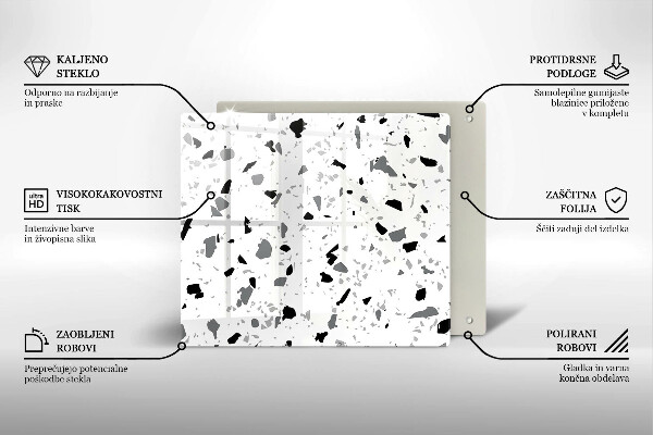 De vidrio templado Gres decorativo