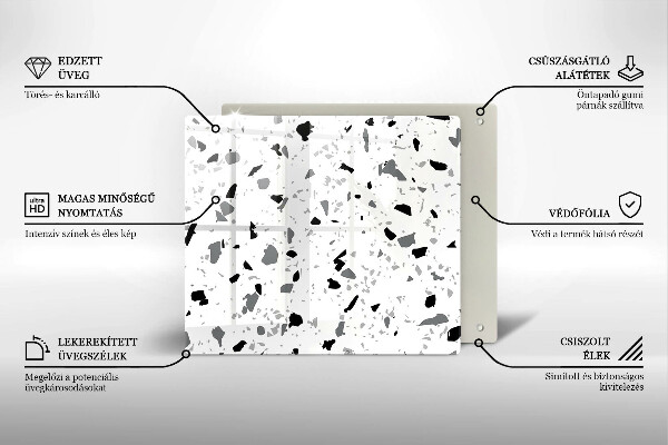 De vidrio templado Gres decorativo