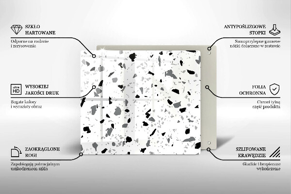 De vidrio templado Gres decorativo