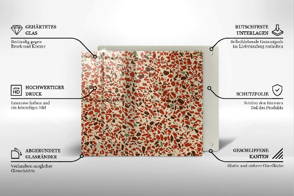 De vidrio templado Gres fino