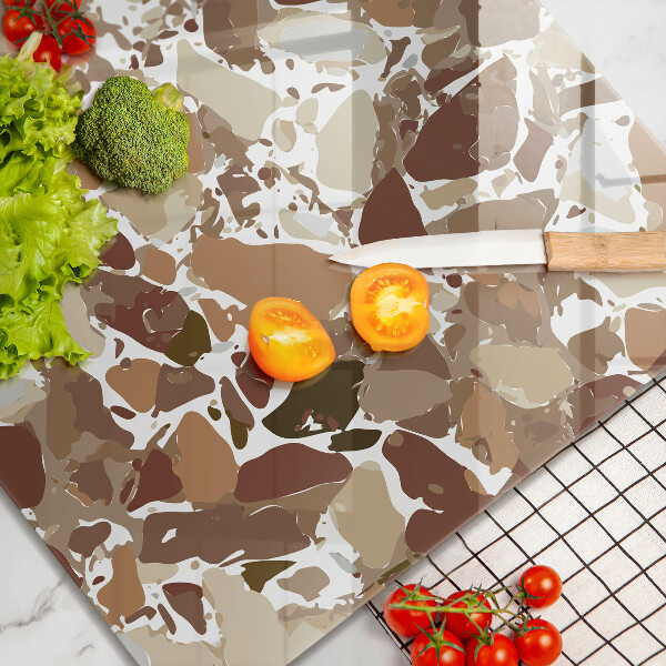 De vidrio templado Manchas decorativas de piedra