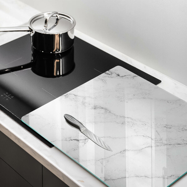 De vidrio templado Textura de mármol elegante