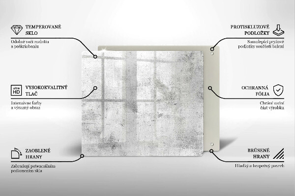 De vidrio templado Textura de hormigón