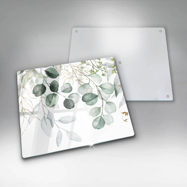 De vidrio templado Plantas pintadas