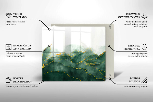 De vidrio templado Naturaleza abstracta