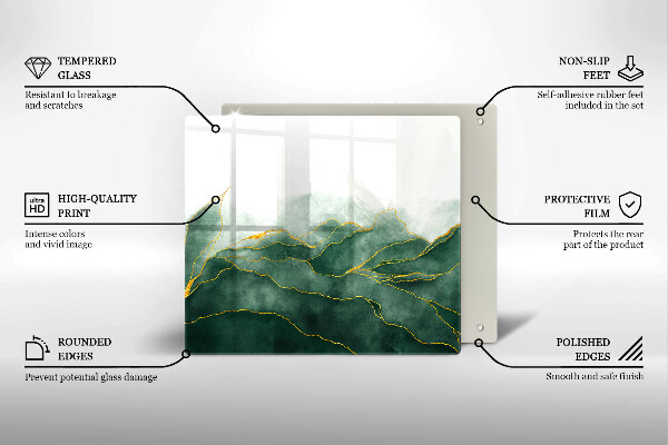 De vidrio templado Naturaleza abstracta