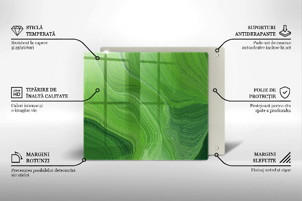 De vidrio templado Textura abstracta