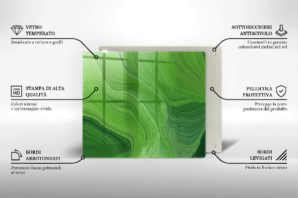 De vidrio templado Textura abstracta