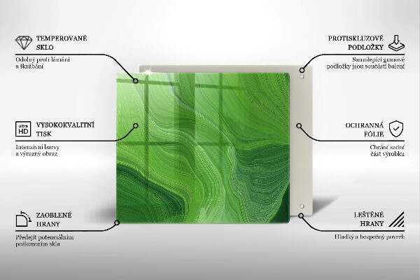 De vidrio templado Textura abstracta