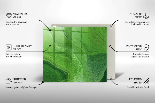 De vidrio templado Textura abstracta