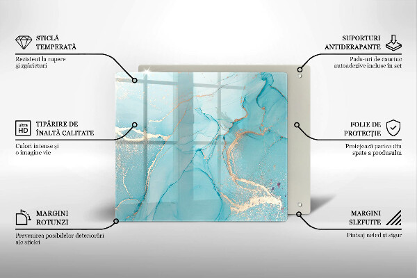 De vidrio templado Abstracción de piedra