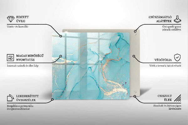 De vidrio templado Abstracción de piedra