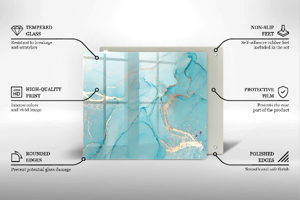 De vidrio templado Abstracción de piedra