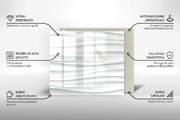 De vidrio templado Estructura moderna