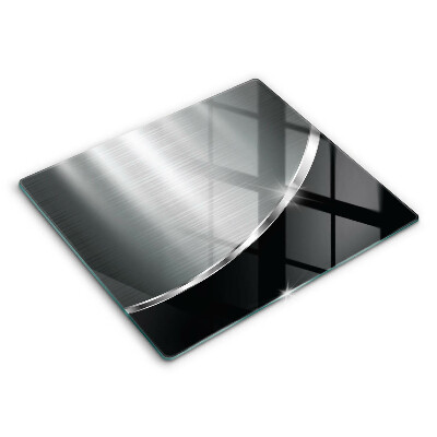 De vidrio templado Abstracción con metal