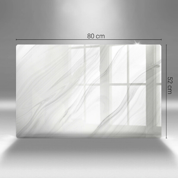 Tabla de cortar de vidrio Mármol delicado