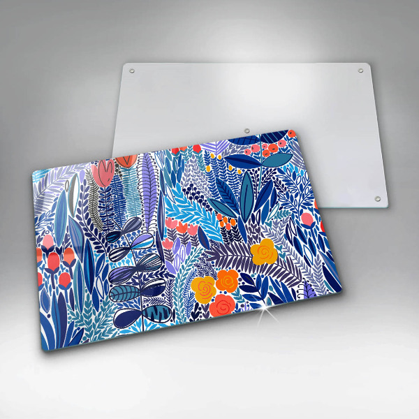 Tabla de cortar de vidrio Prado pintado