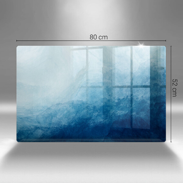 Tabla de cortar de vidrio Fondo abstracto