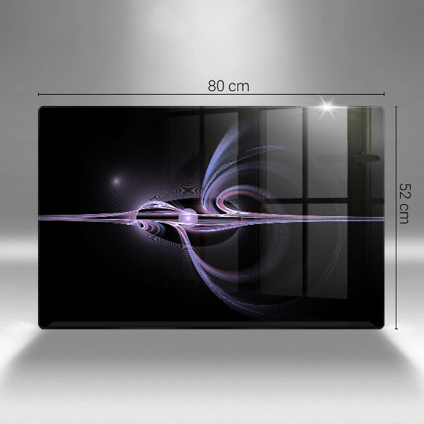 Tabla de cortar de vidrio Abstracción moderna