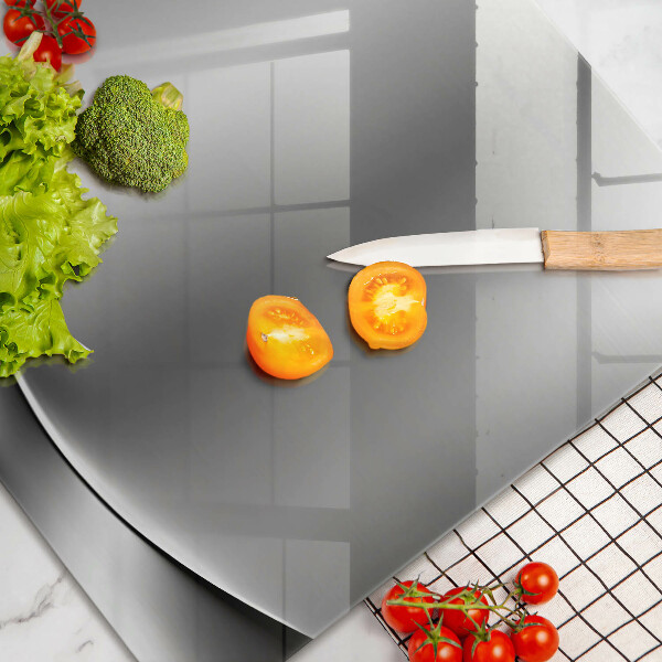 Tabla de cortar de vidrio Estructura metálica