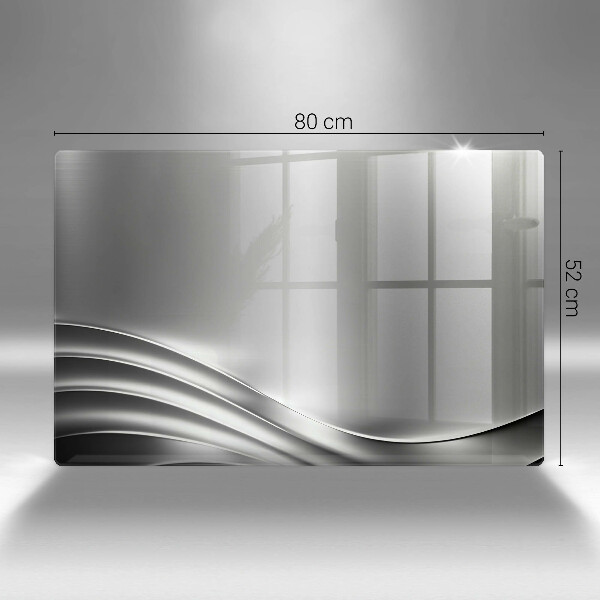 Tabla de cortar de vidrio Estructura metálica