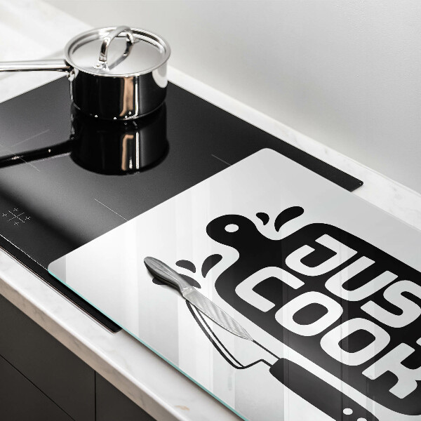 Tabla de cortar de vidrio Just cook