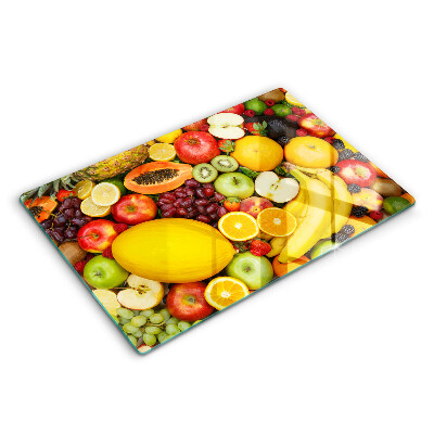 Tabla de cortar de vidrio Recogida de frutas