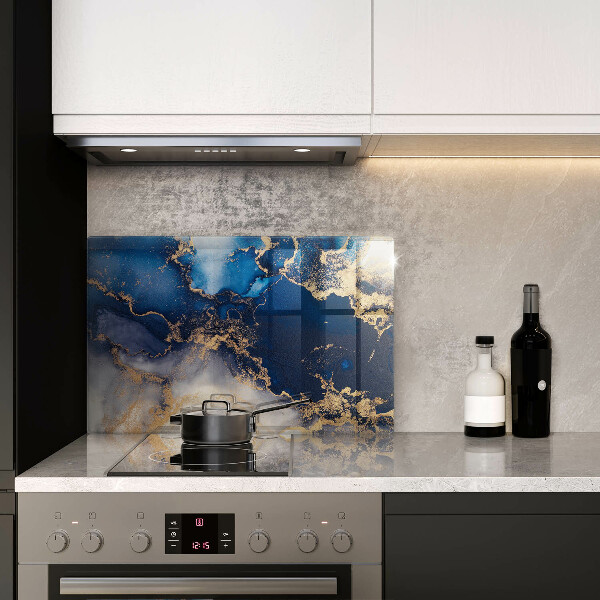 Tabla de cortar de vidrio Abstracción de mármol