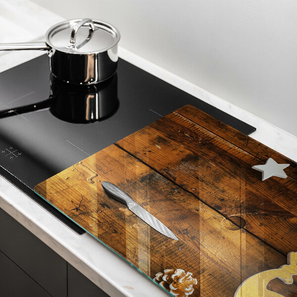 Tabla de cortar de vidrio Decoraciones de navidad