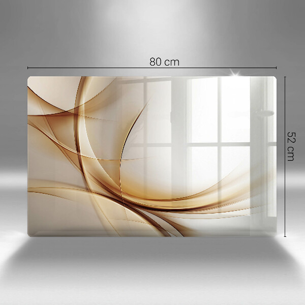 Tabla de cortar de vidrio Formas abstractas