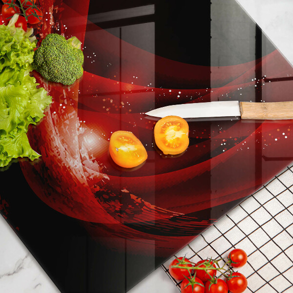 Tabla de cortar de vidrio Abstracción moderna