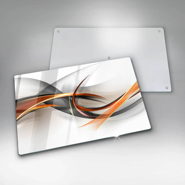 Tabla de cortar de vidrio Formas modernas