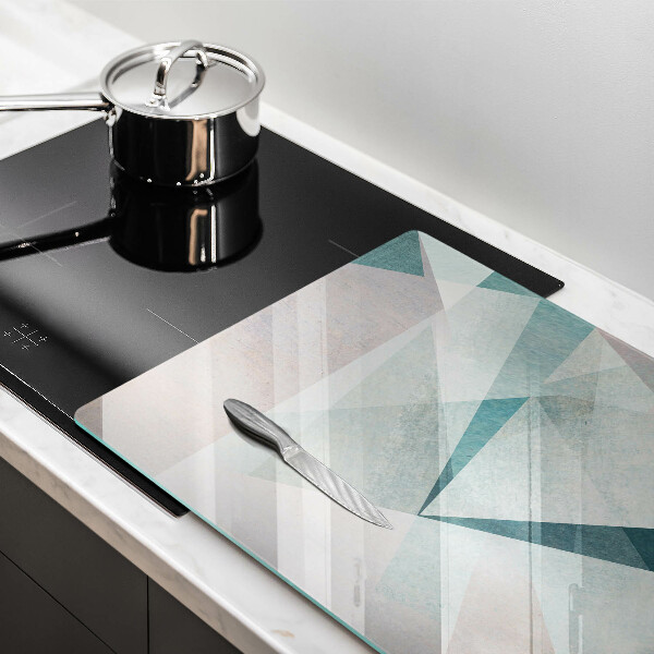 Tabla de cortar de vidrio Abstracción aguda